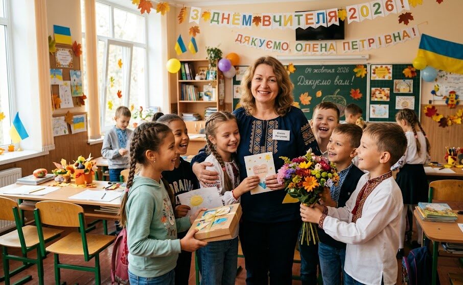 День вчителя 2026: коли святкуємо та як привітати