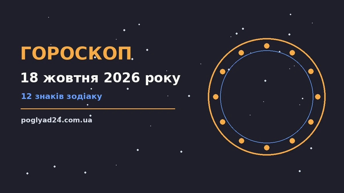 Гороскоп на 18 жовтня 2026 року: на що звернути увагу про події, зустрічі та вибір