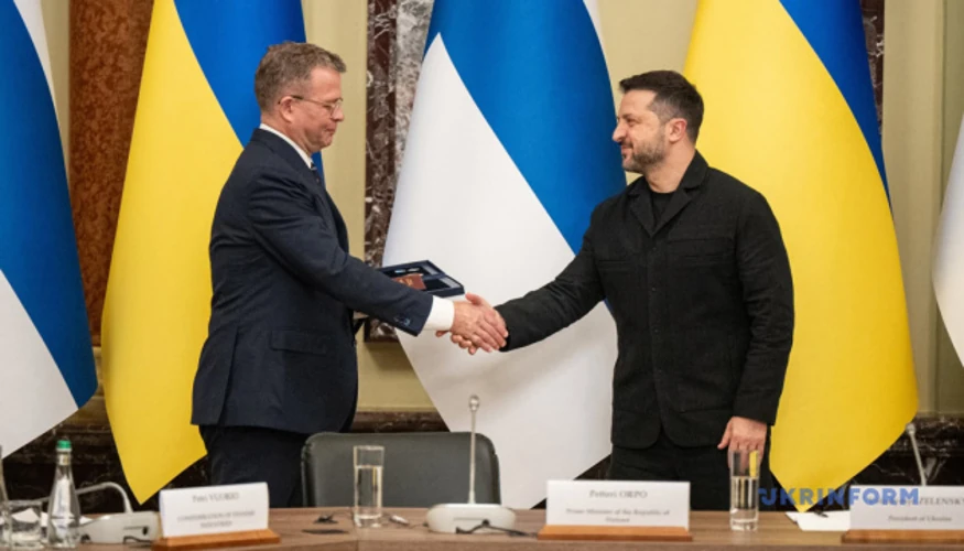 Хронологія допомоги Фінляндії: угода, кошти й теплові установки