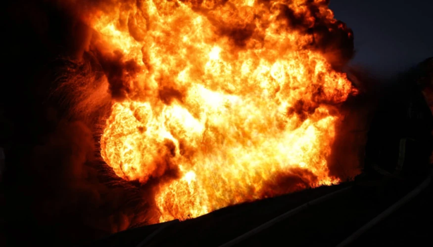Промислове підприємство у Кременчуцькому районі зазнало атаки 30 жовтня